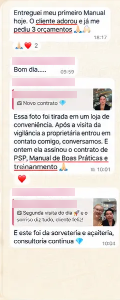 Depoimento de aluna 1