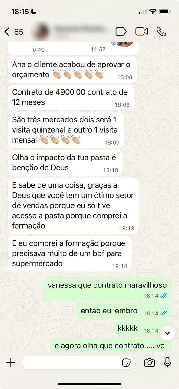 Depoimento de aluna 2